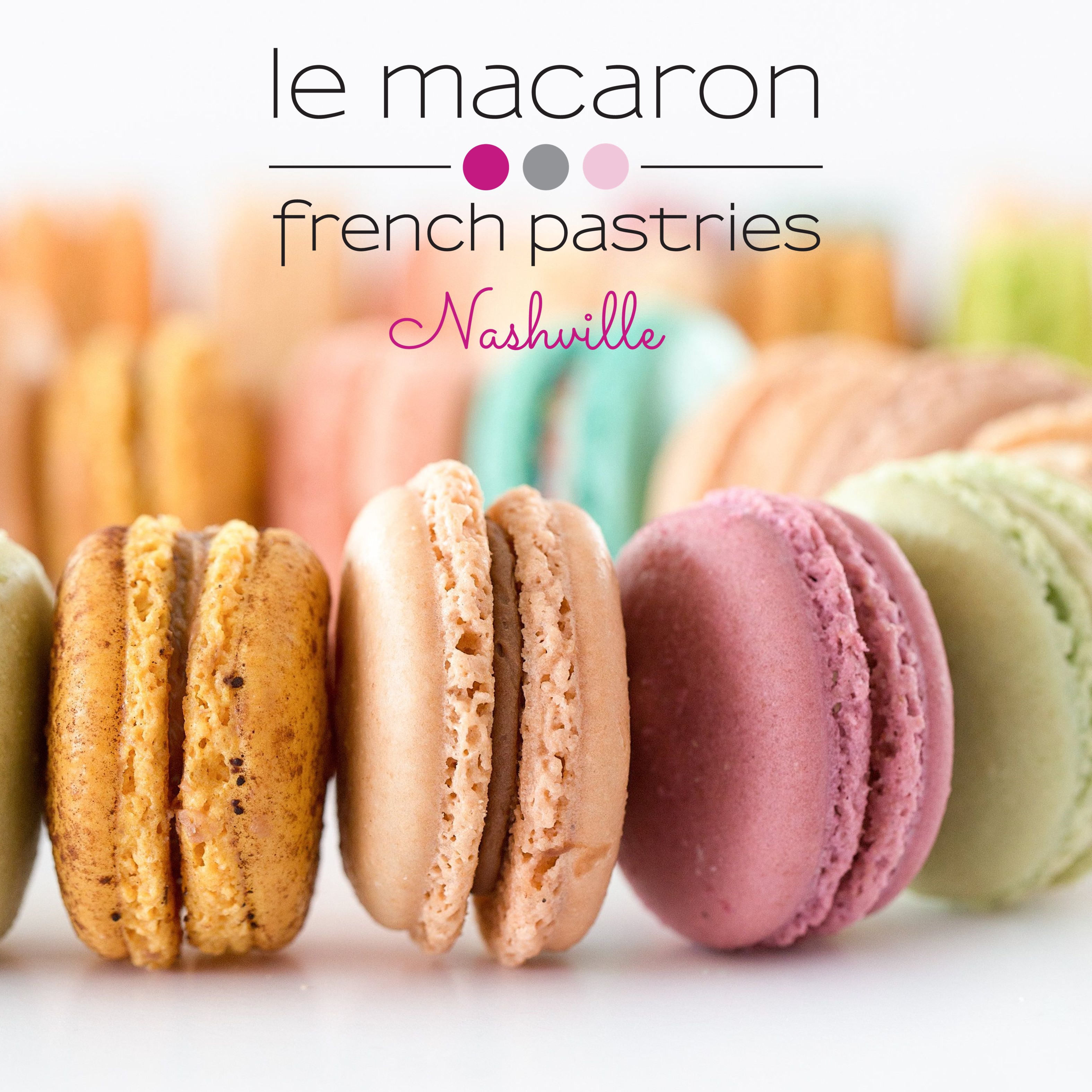 Le Macaron French Pastries Logo